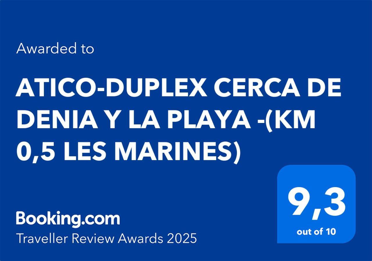 Atico-Duplex Cerca De Denia Y La Playa - Διαμέρισμα Εξωτερικό φωτογραφία